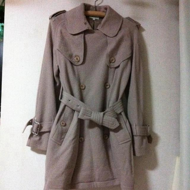 ウール100% コート♡送料込み♡ レディースのジャケット/アウター(ロングコート)の商品写真