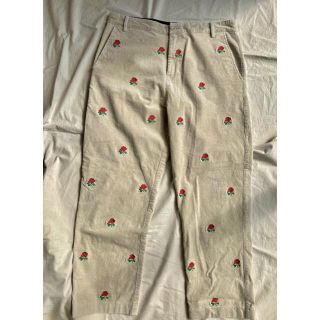 シュプリーム(Supreme)のBUTTER GOODS rose corduroy pants 34 (ワークパンツ/カーゴパンツ)