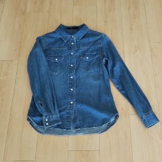 アズールバイマウジー(AZUL by moussy)のデニムシャツ(AZUL)(シャツ/ブラウス(長袖/七分))