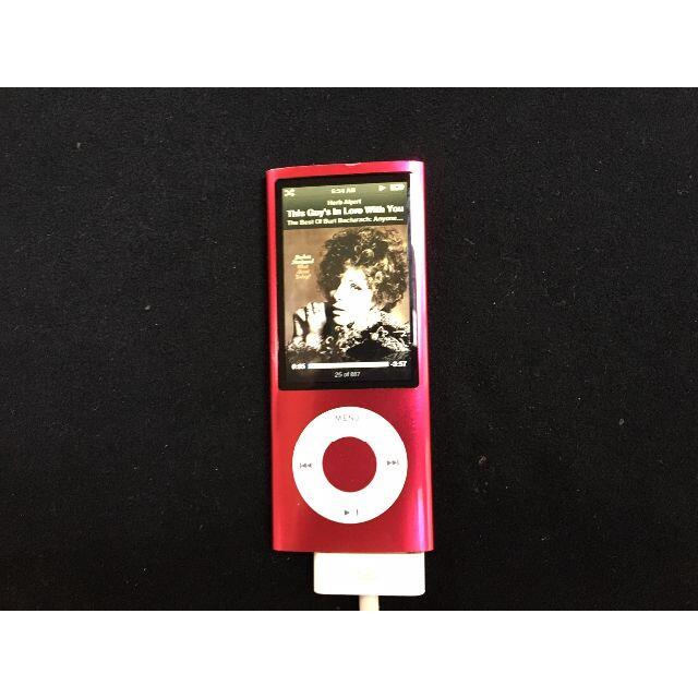 Apple(アップル)のApple iPod nano 第5世代　MC075J/A ピンク (16GB) スマホ/家電/カメラのオーディオ機器(ポータブルプレーヤー)の商品写真