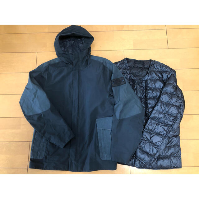 stone island ghost piece 42429 ダウン取り外し可