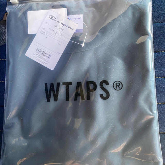 W)taps(ダブルタップス)のWTAPS/ACADEMY/LS /COTTON.CHAMPION /NAVY メンズのトップス(Tシャツ/カットソー(七分/長袖))の商品写真