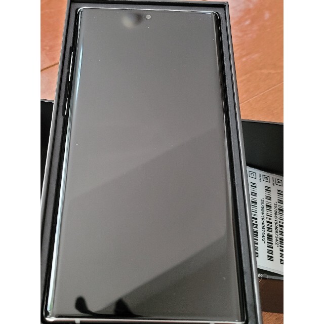 スマートフォン/携帯電話Galaxy note10+ dualsim美品 Aura Glow N9750
