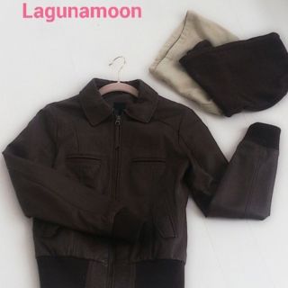 ラグナムーン(LagunaMoon)のLagunamoon♡本革ジャケット(ライダースジャケット)