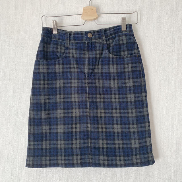 FELISSIMO(フェリシモ)のコーデュロイ チェックスカート レディースのスカート(ひざ丈スカート)の商品写真