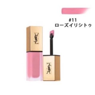 イヴサンローランボーテ(Yves Saint Laurent Beaute)のYSL イヴサンローラン タトワージュクチュール 11 ローズイシリトゥ(口紅)