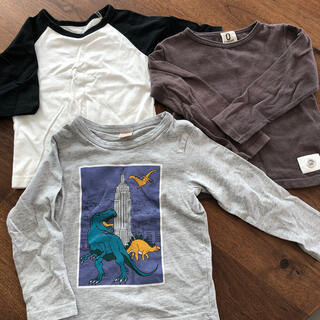 プティマイン(petit main)の専用商品　ロングTシャツ2枚　7部丈Tシャツ3点セット(Tシャツ/カットソー)