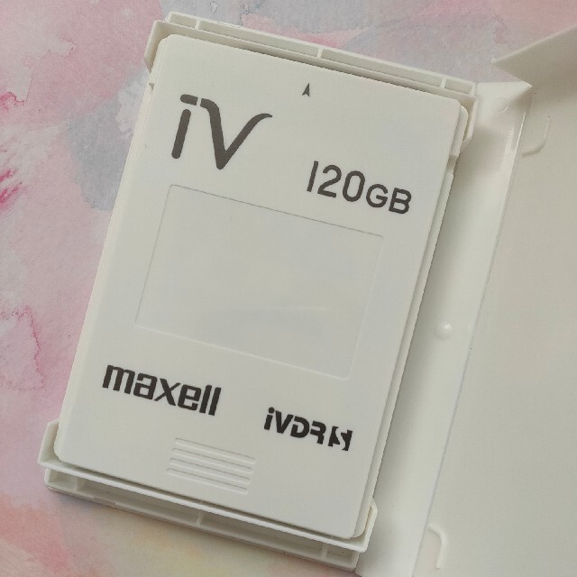 maxell(マクセル)のmaxell iVDR カセット ハードディスク 120GB スマホ/家電/カメラのテレビ/映像機器(その他)の商品写真