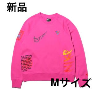 ナイキ(NIKE)のNIKE トレーナー スウェット ピンク オフホワイト  supreme ナイキ(スウェット)