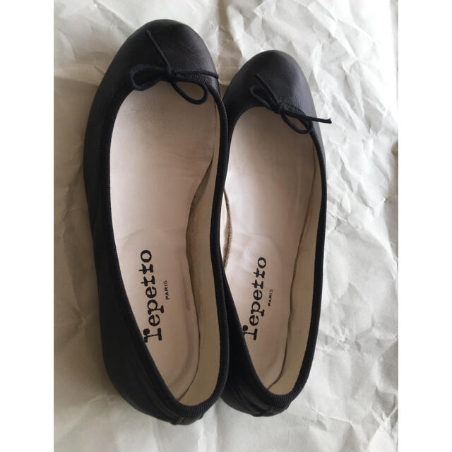 repetto(レペット)のレペット　repetto  バレエジュース　ブラック36 レディースの靴/シューズ(バレエシューズ)の商品写真