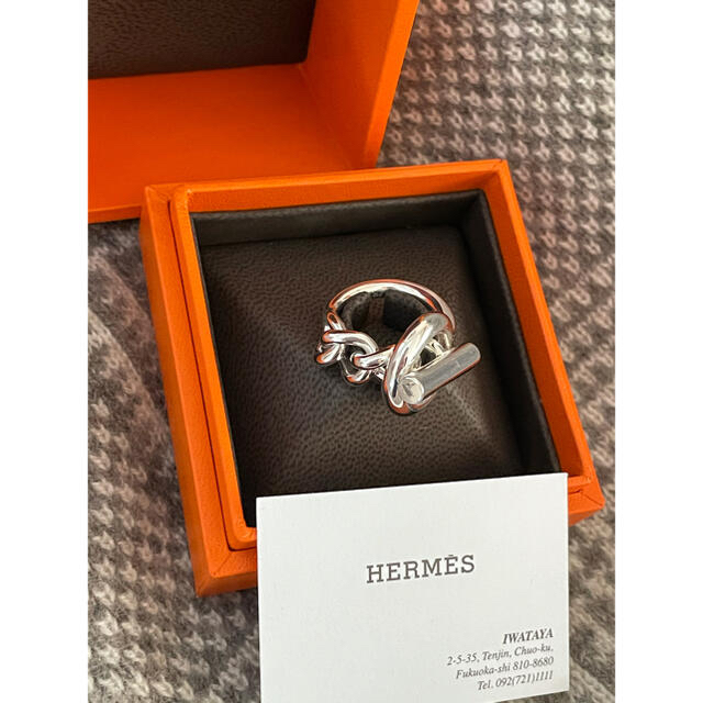 美品】HERMES エルメス クロワゼット リング 49号 GM - アクセサリー