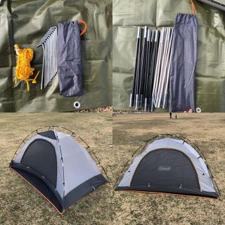 Coleman - Coleman ツーリングドームst グレー色 店舗限定カラーの