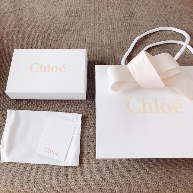 Chloe   クロエ お財布の空き箱&ラッピング用ショップ袋ショッパー