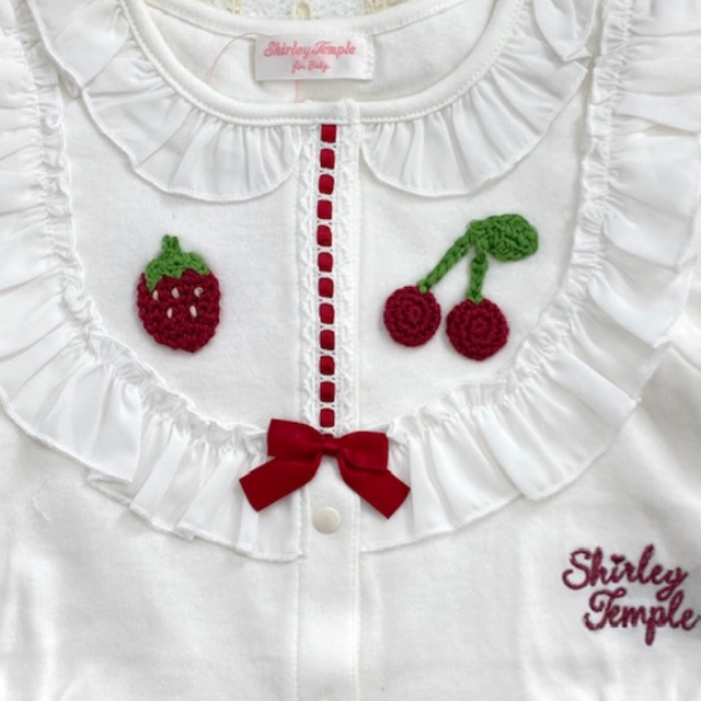 Shirley Temple(シャーリーテンプル)の🌸ご専用🌸シャーリーテンプル🎀いちご🍓チェリー🍒カーディガン キッズ/ベビー/マタニティのキッズ服女の子用(90cm~)(カーディガン)の商品写真