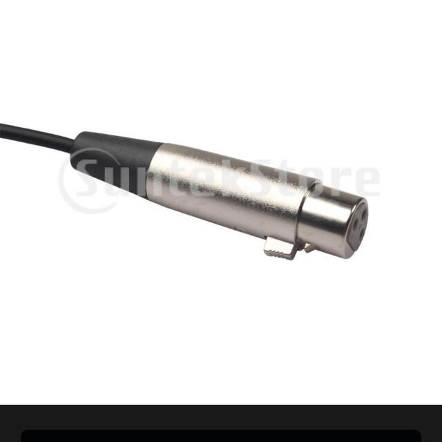 3.5mmオス-XLR3ピンメス ステレオ オーディオケーブル マイクアクセサリ 楽器のレコーディング/PA機器(ケーブル)の商品写真