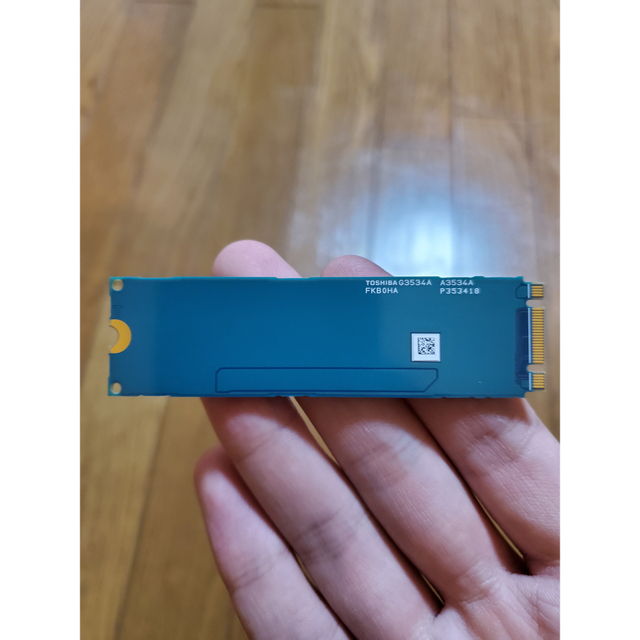 美品 動作確認済み！TOSHIBA m.2 ssd 128GB 1