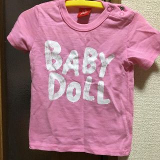 ベビードール(BABYDOLL)のベビードール　Tシャツ　90 ピンク(Tシャツ/カットソー)