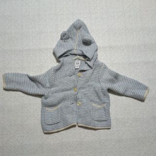 ベビーギャップ(babyGAP)のベビーギャップ アウター クマさん ブルー(ジャケット/コート)