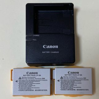 キヤノン(Canon)のナツミ様専用　Canon 純正　バッテリーチャージャー(バッテリー/充電器)