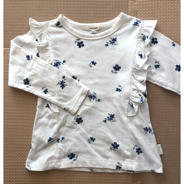 Seraph(セラフ)のSeraph   セラフ　ロンT  100 キッズ/ベビー/マタニティのキッズ服女の子用(90cm~)(Tシャツ/カットソー)の商品写真