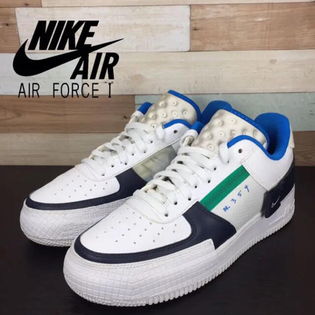 NIKE - NIKE AIR FORCE 1 -TYPE 27cmの通販 by USED☆SNKRS ｜ナイキ ...