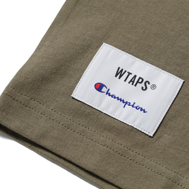 OD M WTAPS Champion ACADEMY SS Tシャツ カーキ | www.innoveering.net