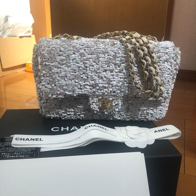 CHANELショルダーバッグ　シャネル 2018カラフルスパンコールバック