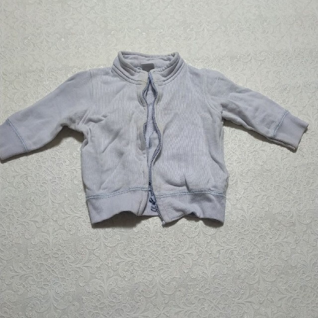 PETIT BATEAU(プチバトー)のプチバトー アウター ベビー服 ブルー キッズ/ベビー/マタニティのベビー服(~85cm)(ジャケット/コート)の商品写真