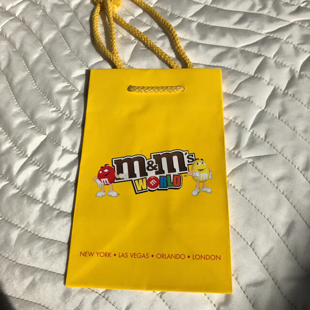 m&m&m's(エムアンドエムアンドエムズ)のm&m's ショップバッグ レディースのバッグ(ショップ袋)の商品写真