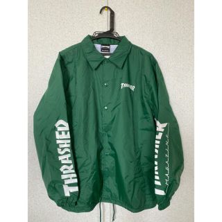 スラッシャー(THRASHER)の【中古】THRASHER ジャケット 緑(ナイロンジャケット)