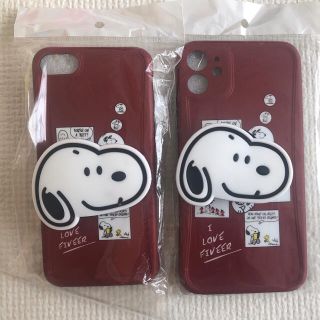 スヌーピー(SNOOPY)の新品　スヌーピー  iPhone ケース(iPhoneケース)