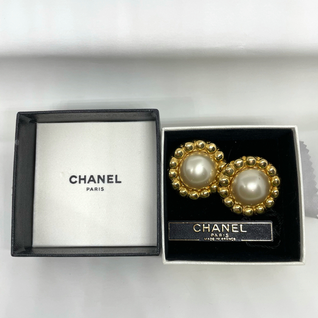 ※週末限定値下げ※【希少】CHANEL ヴィンテージ イヤリング 95P