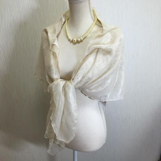 ケティ(ketty)の【新品】定価19800円 透けレースの羽織るショール(ミディアムドレス)