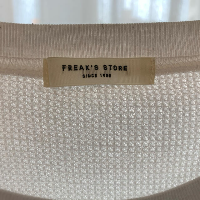 FREAK'S STORE(フリークスストア)のフリークスストア　ワッフルロンT レディースのトップス(Tシャツ(長袖/七分))の商品写真