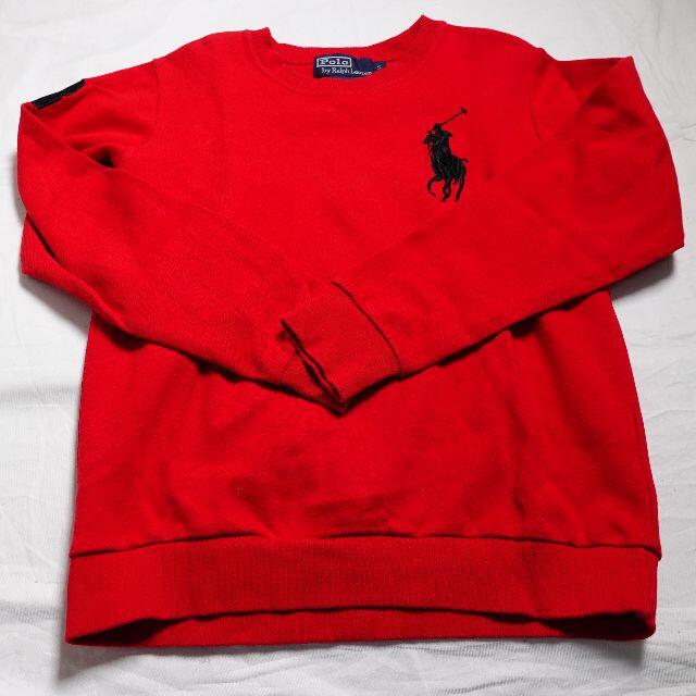 POLO RALPH LAUREN - □POLO RALPH LAUREN トレーナー 赤 POLO RALPH LAUREN - □POLO RALPH LAUREN トレーナー 赤