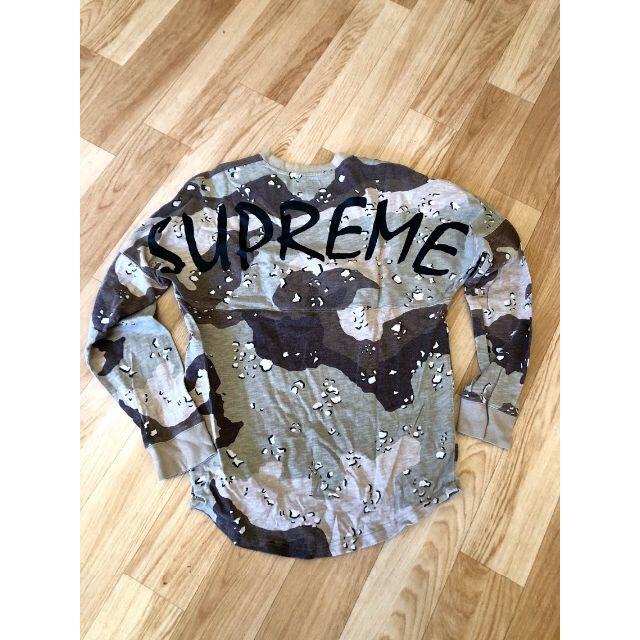 supreme 迷彩　バックロゴ