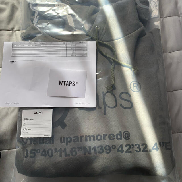 W)taps(ダブルタップス)のWTAPS OG HOODIE XL OD メンズのトップス(パーカー)の商品写真