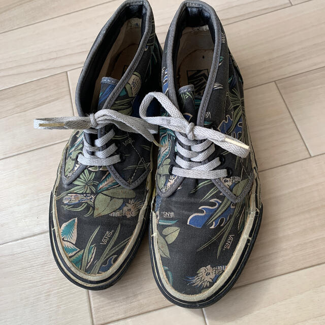 最終値下げ　希少USA vintage 90s vans オウム柄　CHUKKA