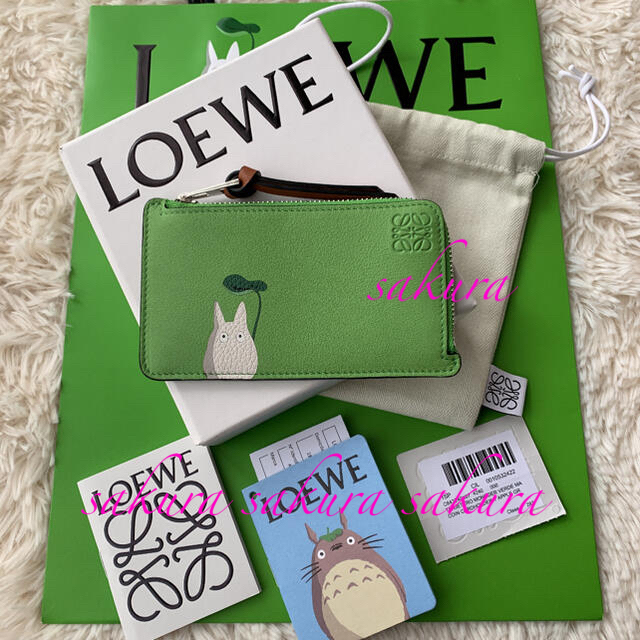 loewe トトロ コインカードケース loewe