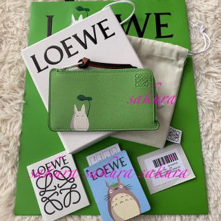 ロエベ(LOEWE)のLOEWE トトロ コラボ　コインカードホルダー 完売(コインケース)