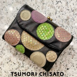 ツモリチサト(TSUMORI CHISATO)の【tsumori chisato】がま口財布 (BLACK)(財布)