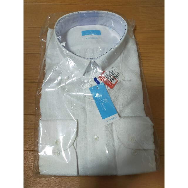 青山(アオヤマ)のnext blue ワイシャツ 白  形態安定 アオヤマ メンズのトップス(シャツ)の商品写真