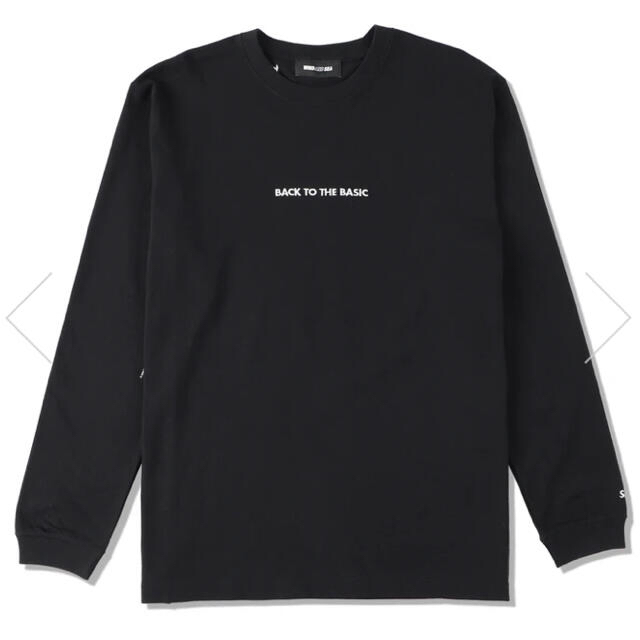 BEAMS(ビームス)の新品　wind and sea back to the basic 黒　Lサイズ メンズのトップス(Tシャツ/カットソー(七分/長袖))の商品写真