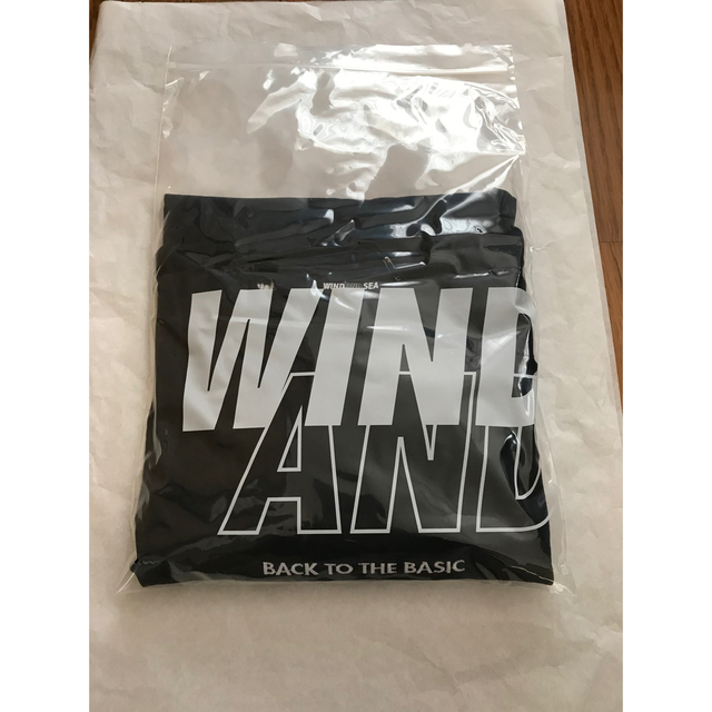 BEAMS(ビームス)の新品　wind and sea back to the basic 黒　Lサイズ メンズのトップス(Tシャツ/カットソー(七分/長袖))の商品写真