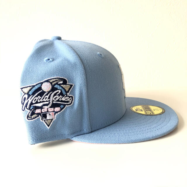 レア New Era Cap 1/2 ツバ裏ピンク ニューエラ メッツ キャップ