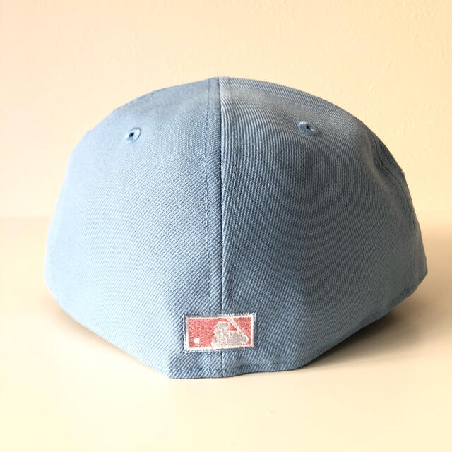 レア New Era Cap 1/2 ツバ裏ピンク ニューエラ メッツ キャップ