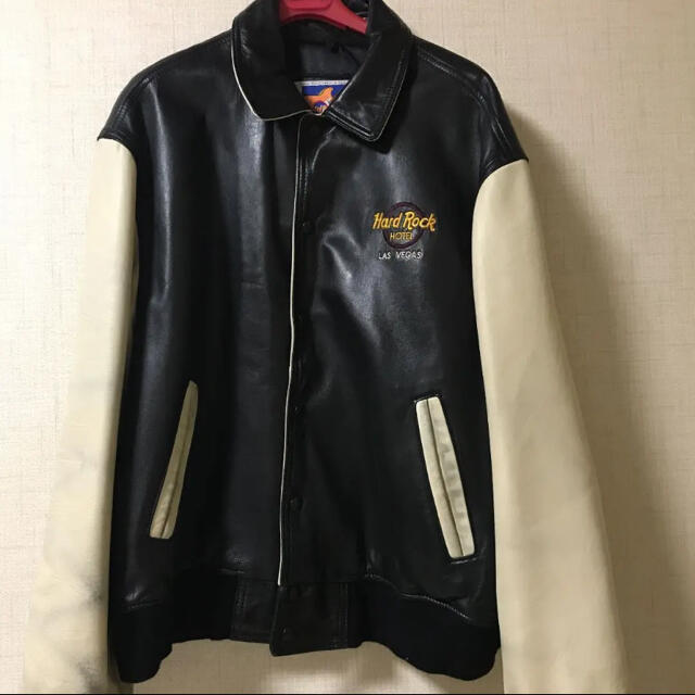 ハードロックカフェ hard rock cafe スタジャン ブルゾン 新作ウエア