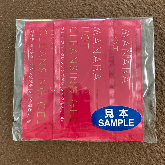 マナラ ホットクレンジングゲル 7日間分 コスメ/美容のスキンケア/基礎化粧品(クレンジング/メイク落とし)の商品写真