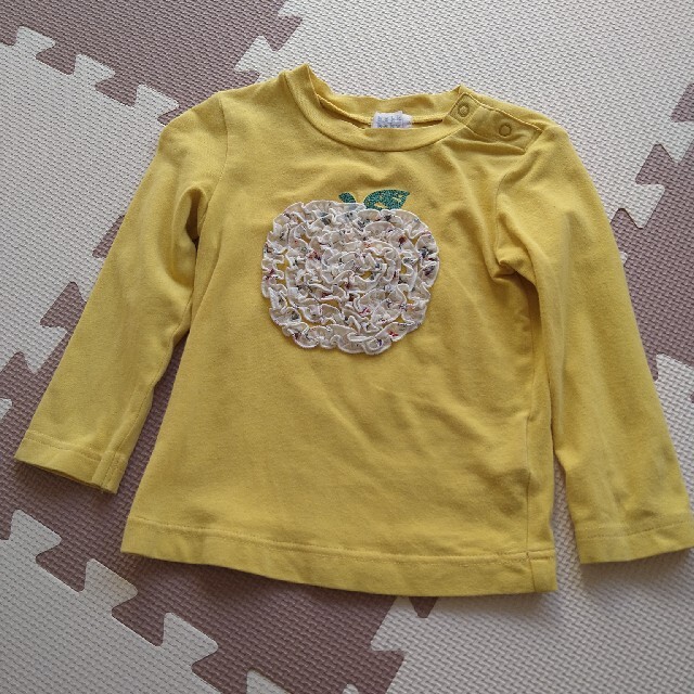 hakka baby(ハッカベビー)のhakka baby  80センチ　長袖 キッズ/ベビー/マタニティのベビー服(~85cm)(Ｔシャツ)の商品写真