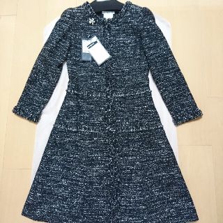 ルネ(René)のReneルネ☆極美品 ツイード コート 34(36)(ロングコート)